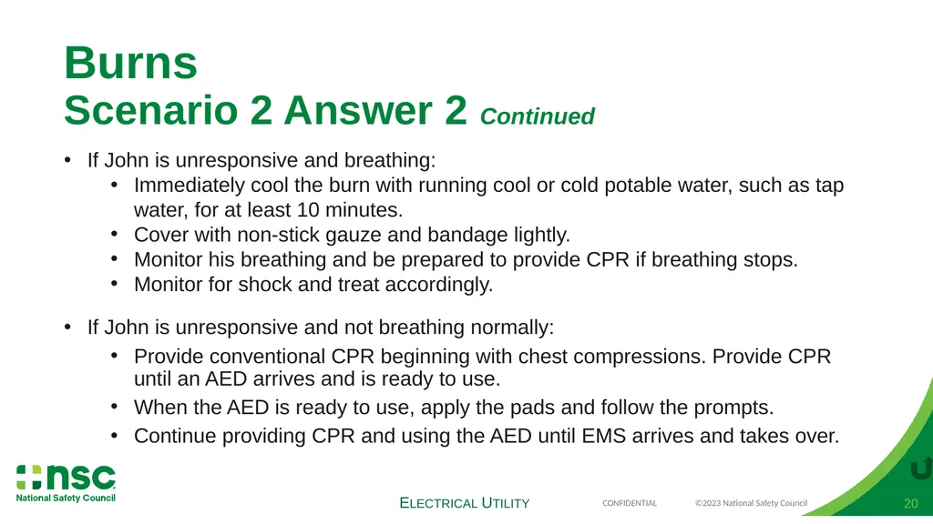 Case Scenarios for Customizing Your Training These - slide 20 of 60