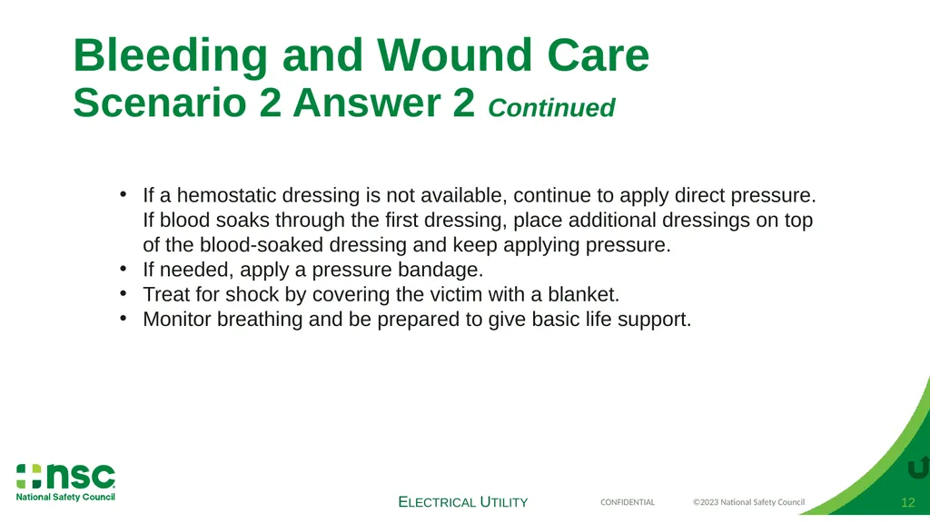 Case Scenarios for Customizing Your Training These - slide 12 of 60