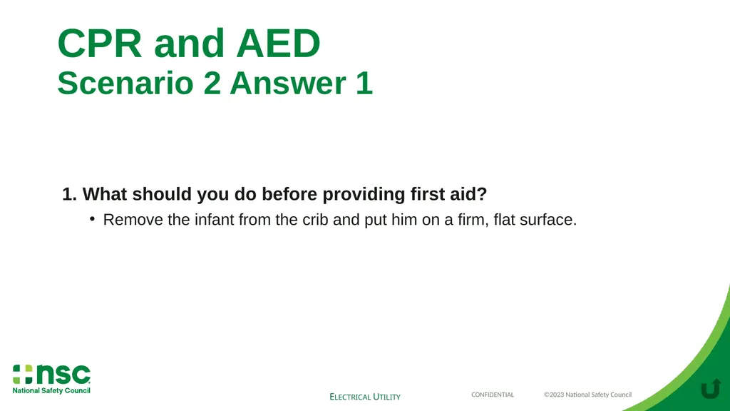 Case Scenarios for Customizing Your Training These - slide 45 of 60