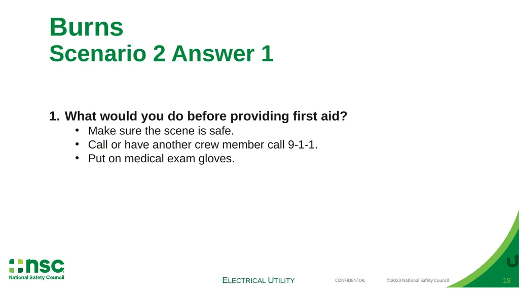 Case Scenarios for Customizing Your Training These - slide 18 of 60