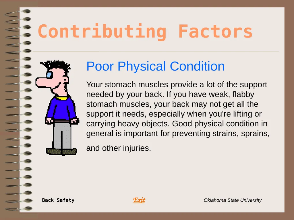 Presents … Environmental Health & Safety BACK - slide 16 of 48