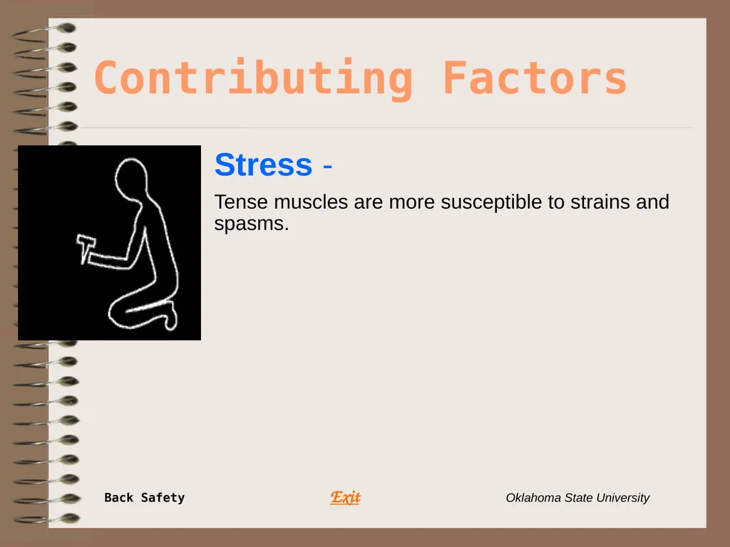 Presents … Environmental Health & Safety BACK - slide 19 of 48