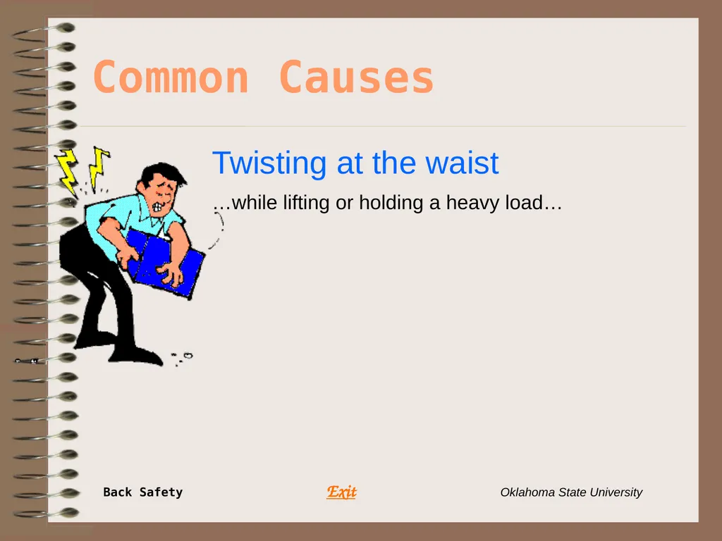 Presents … Environmental Health & Safety BACK - slide 24 of 48