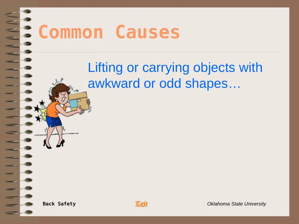 Presents … Environmental Health & Safety BACK - slide 26 of 48