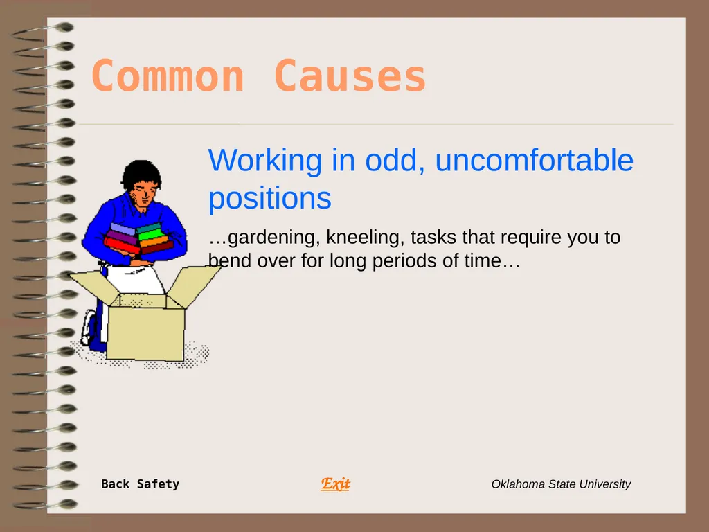Presents … Environmental Health & Safety BACK - slide 27 of 48