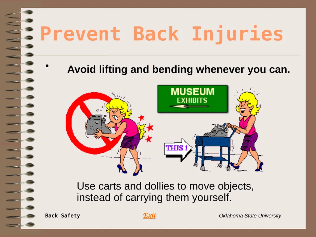 Presents … Environmental Health & Safety BACK - slide 36 of 48