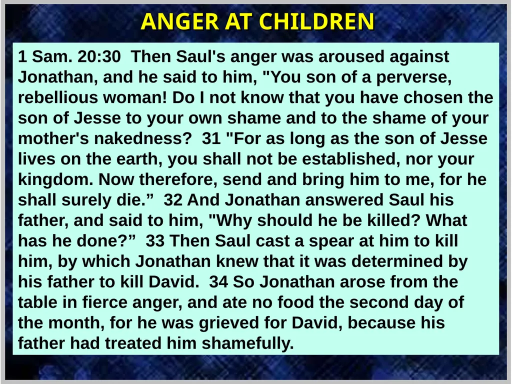 ANGER IN THE HOME ANGER IN THE HOME I. PROPER - slide 5 of 17