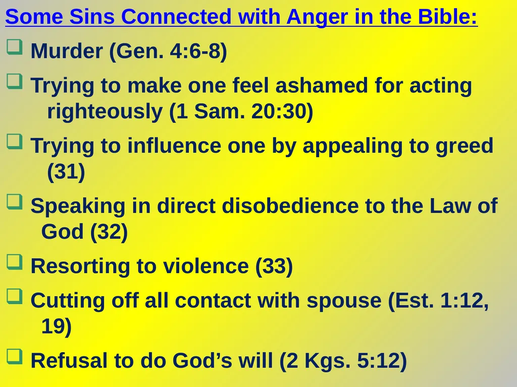 ANGER IN THE HOME ANGER IN THE HOME I. PROPER - slide 11 of 17