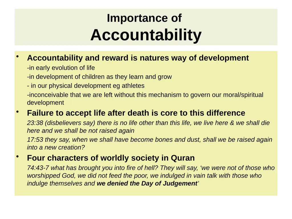 ISLAM’S RESPONSE TO CONTEMPORARY ISSUES Hazrat - slide 12 of 32