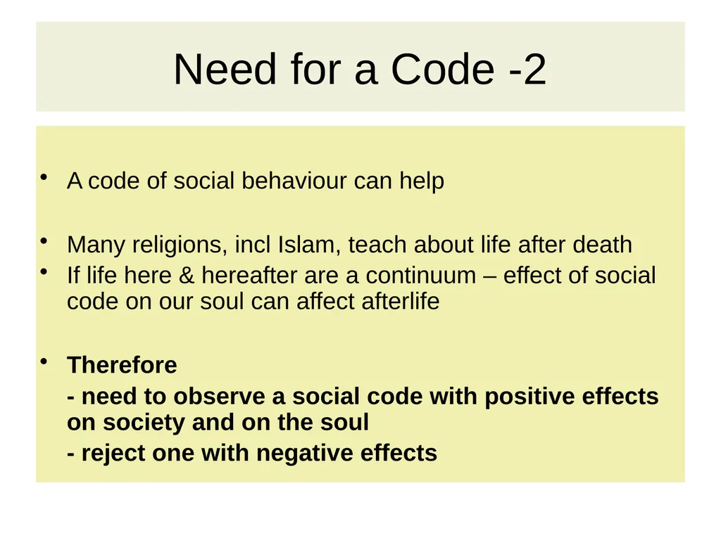 ISLAM’S RESPONSE TO CONTEMPORARY ISSUES Hazrat - slide 7 of 32