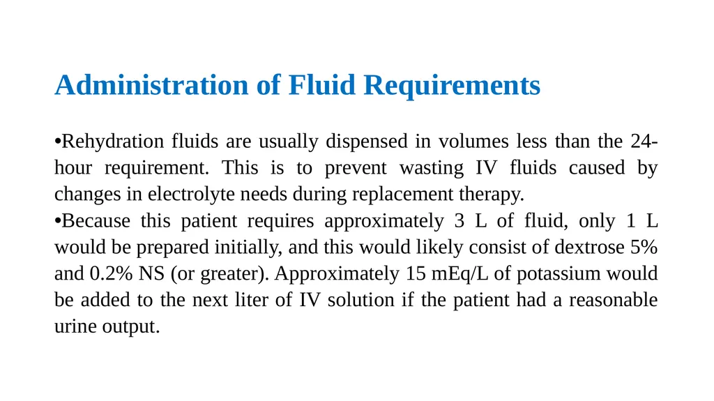 Pediatric Fluid and Electrolytes Dr. Haider Raheem - slide 19 of 21