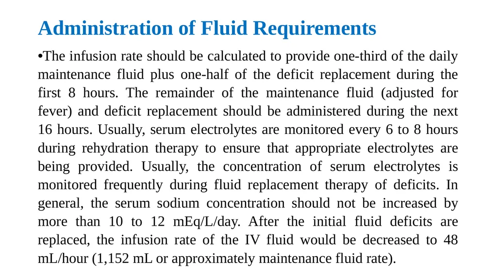 Pediatric Fluid and Electrolytes Dr. Haider Raheem - slide 20 of 21
