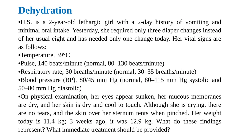 Pediatric Fluid and Electrolytes Dr. Haider Raheem - slide 9 of 21