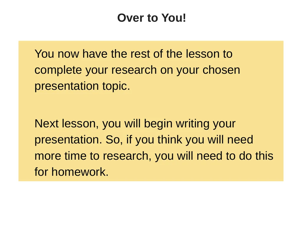 L1 Functional Skills English SL&C Skills Building - slide 10 of 11