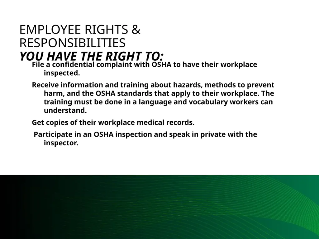 Situational Awareness This material was produced - slide 52 of 57