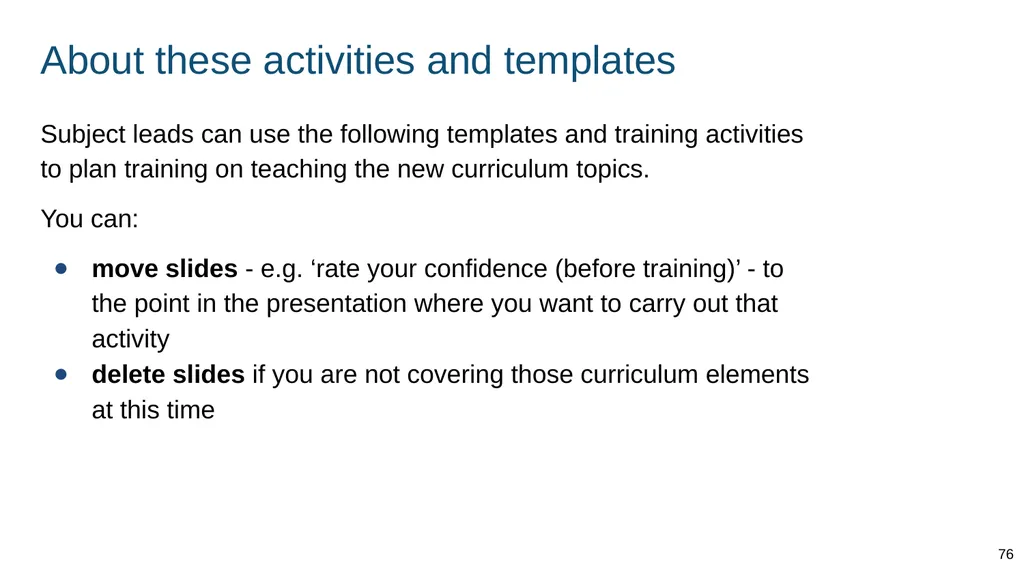 Teaching respectful relationships (primary), - slide 76 of 90