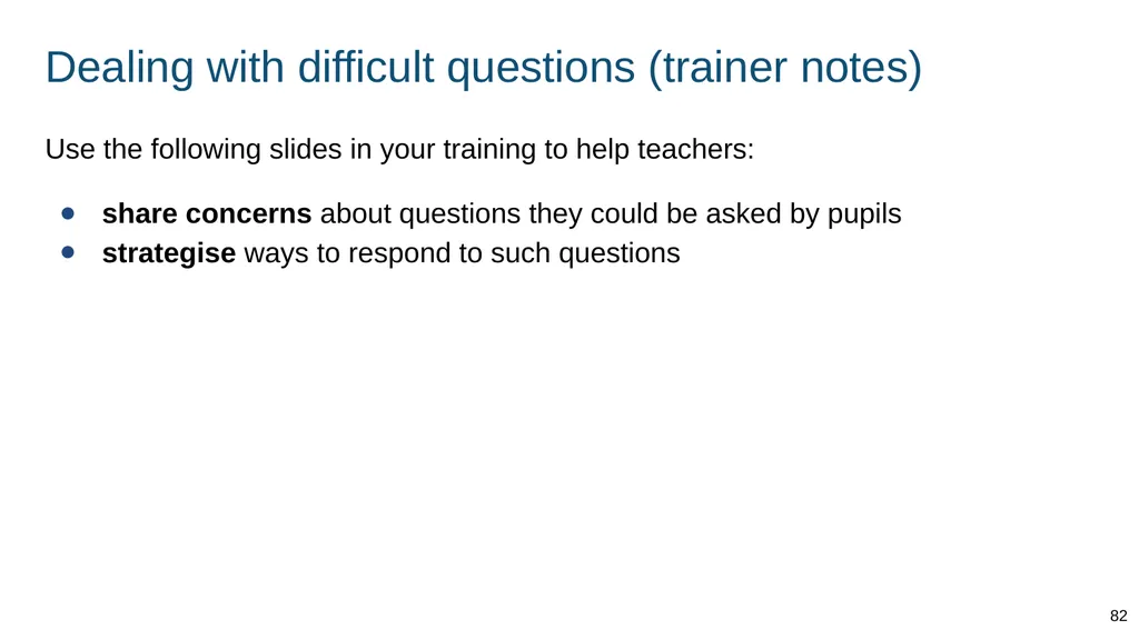 Teaching respectful relationships (primary), - slide 82 of 90
