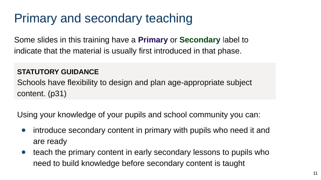 Teaching respectful relationships (primary), - slide 11 of 90