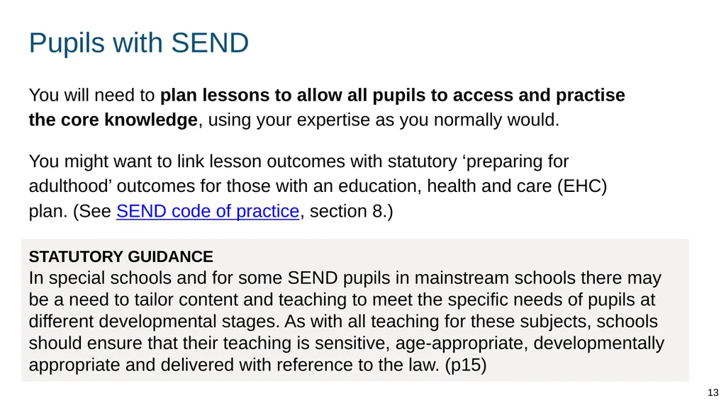 Teaching respectful relationships (primary), - slide 13 of 90