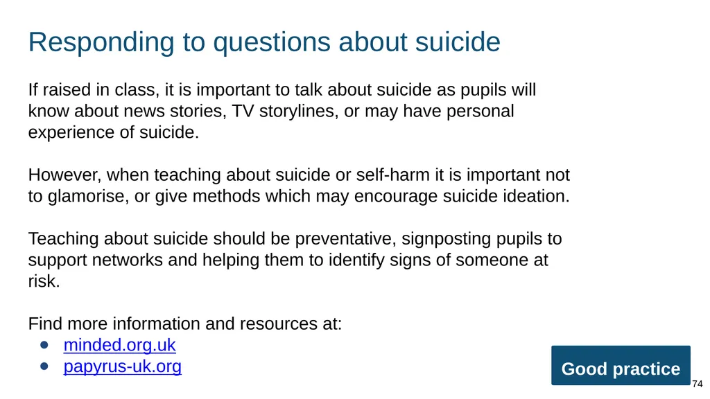 Teaching respectful relationships (primary), - slide 74 of 90