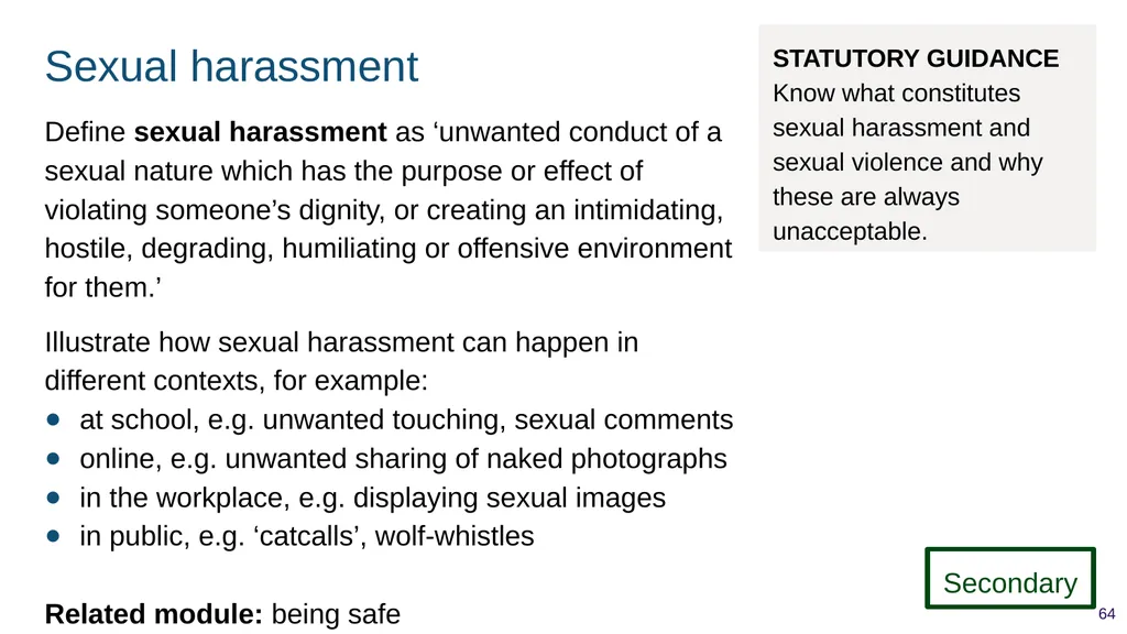 Teaching respectful relationships (primary), - slide 64 of 90