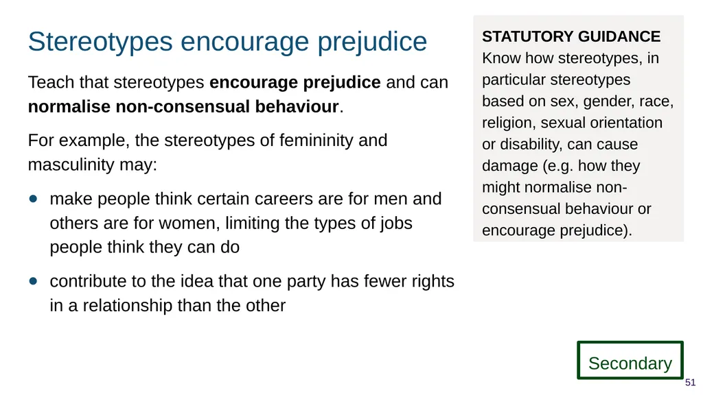 Teaching respectful relationships (primary), - slide 51 of 90