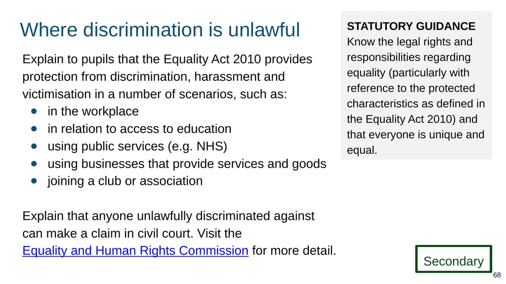 Teaching respectful relationships (primary), - slide 68 of 90