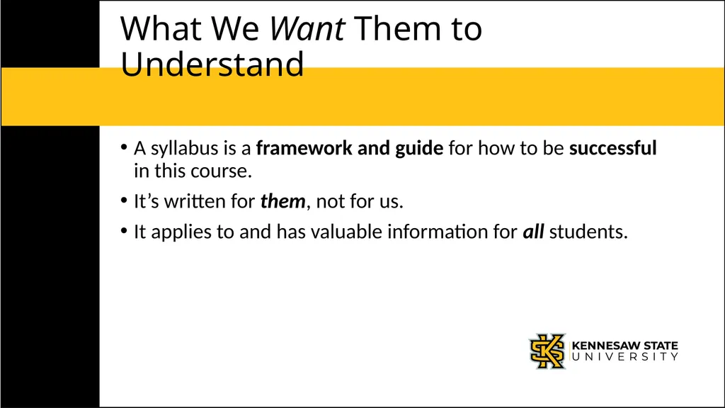 Mediating the Syllabus: Student Success Through - slide 5 of 18