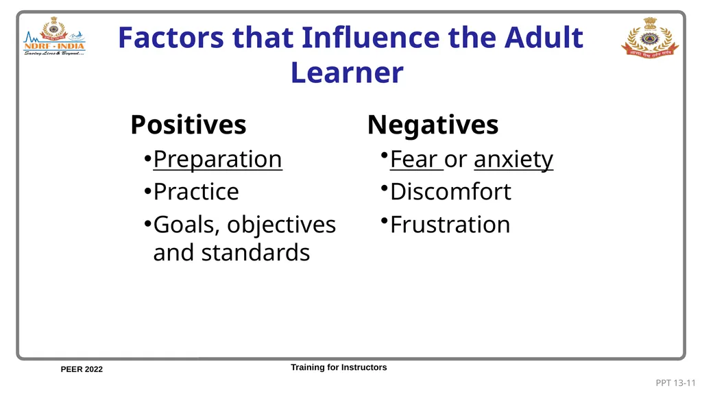 Unit 13: Concepts in Adult Learning Unit - slide 11 of 15