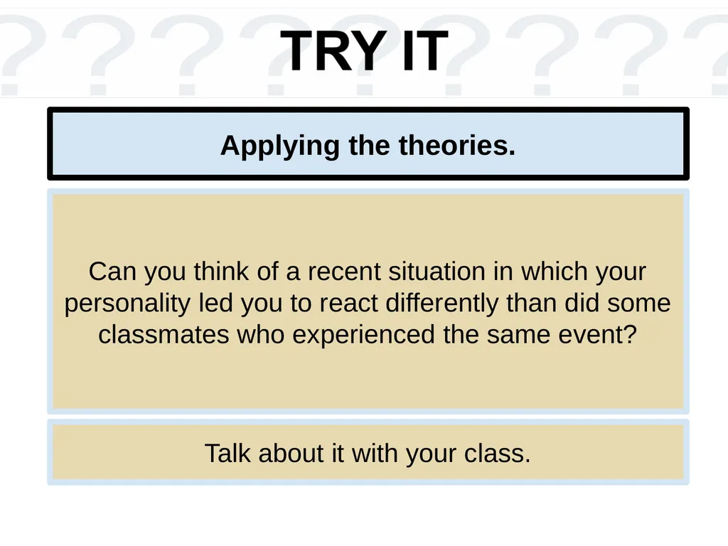 Unit 10 Personality Module 58 Social-Cognitive - slide 3 of 19