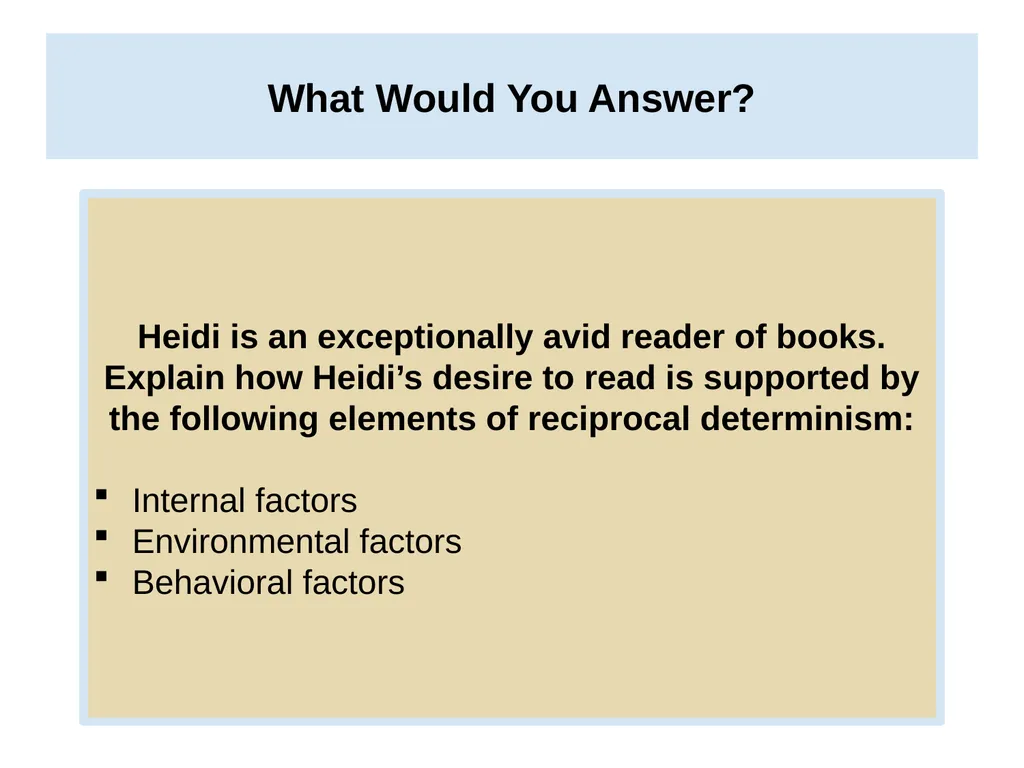 Unit 10 Personality Module 58 Social-Cognitive - slide 16 of 19