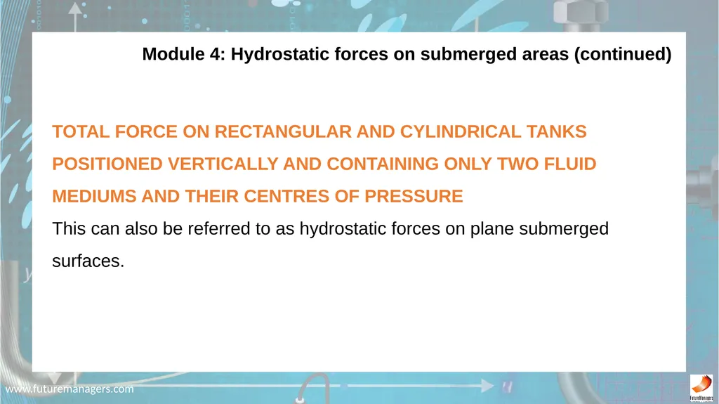 N5 Fluid Mechanics www.futuremanagers.com - slide 19 of 63