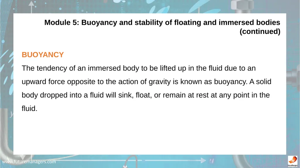 N5 Fluid Mechanics www.futuremanagers.com - slide 22 of 63