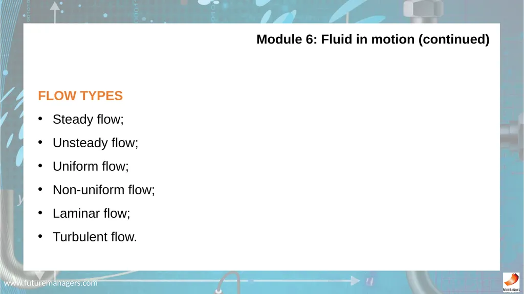 N5 Fluid Mechanics www.futuremanagers.com - slide 27 of 63