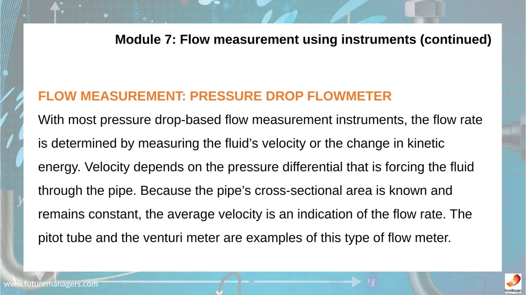 N5 Fluid Mechanics www.futuremanagers.com - slide 34 of 63