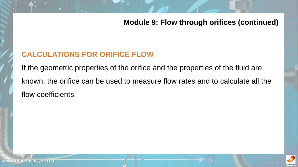 N5 Fluid Mechanics www.futuremanagers.com - slide 45 of 63