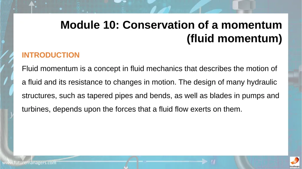 N5 Fluid Mechanics www.futuremanagers.com - slide 46 of 63