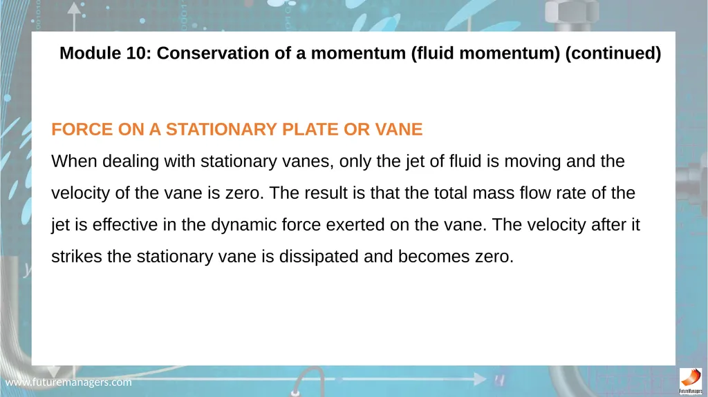 N5 Fluid Mechanics www.futuremanagers.com - slide 48 of 63