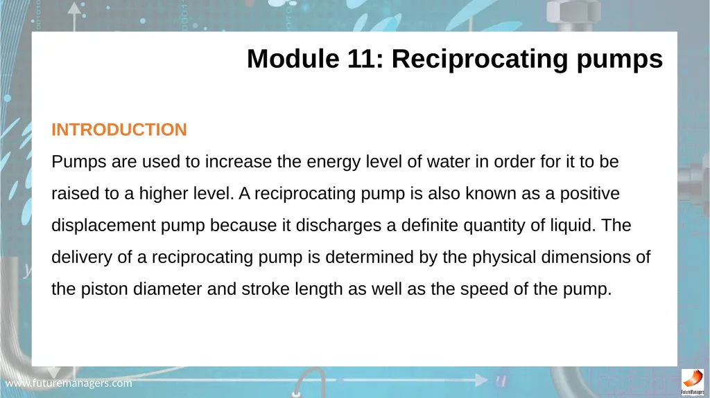 N5 Fluid Mechanics www.futuremanagers.com - slide 51 of 63