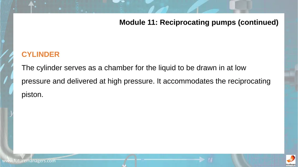 N5 Fluid Mechanics www.futuremanagers.com - slide 52 of 63