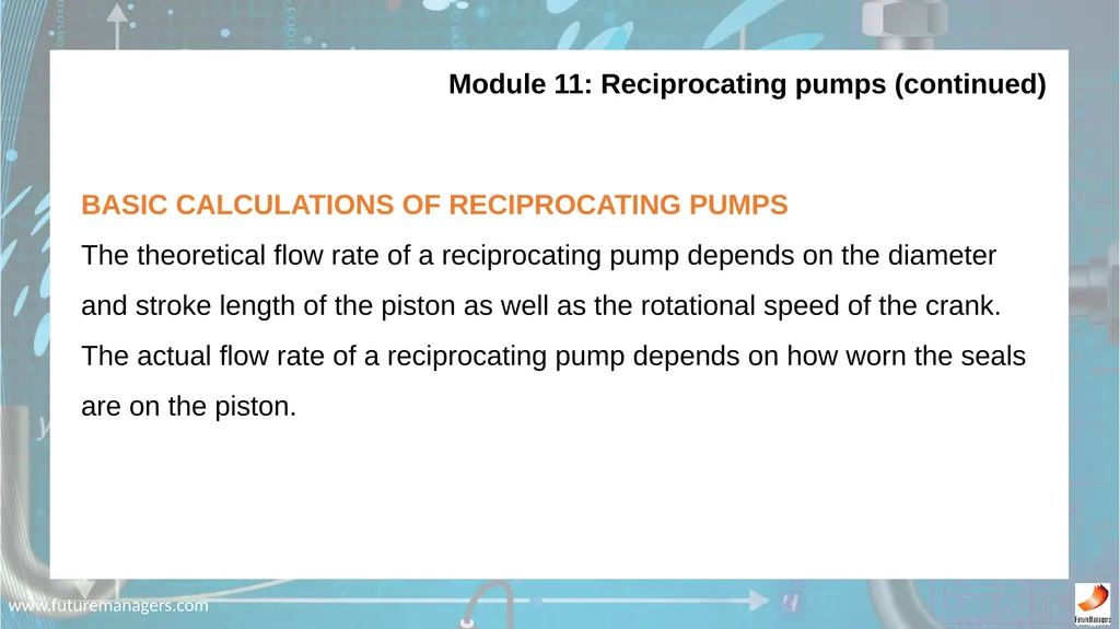 N5 Fluid Mechanics www.futuremanagers.com - slide 63 of 63