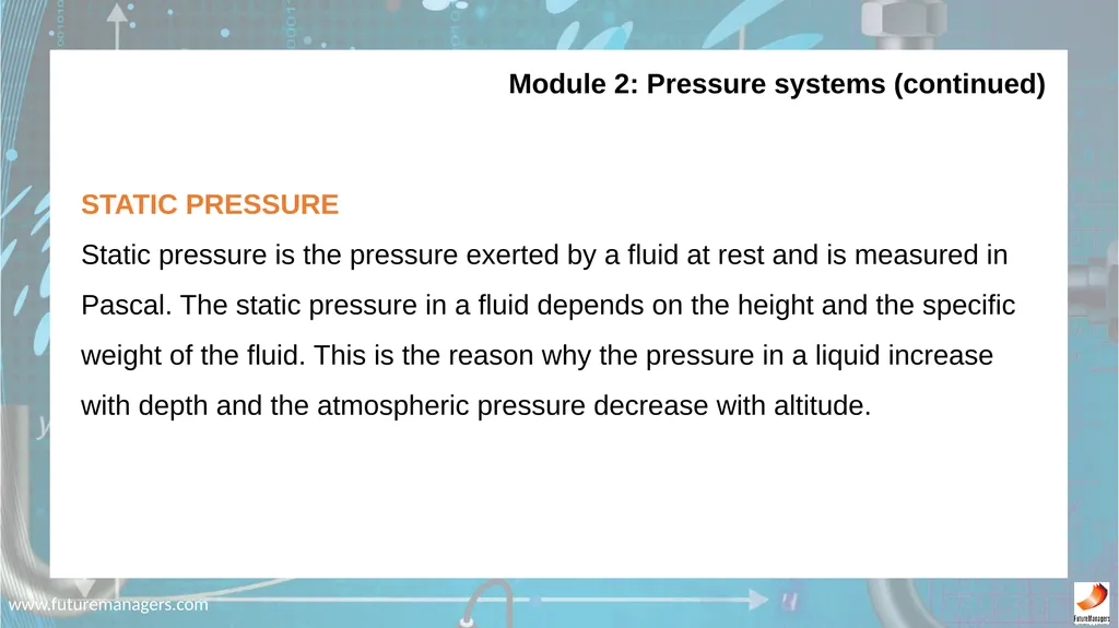 N5 Fluid Mechanics www.futuremanagers.com - slide 9 of 63