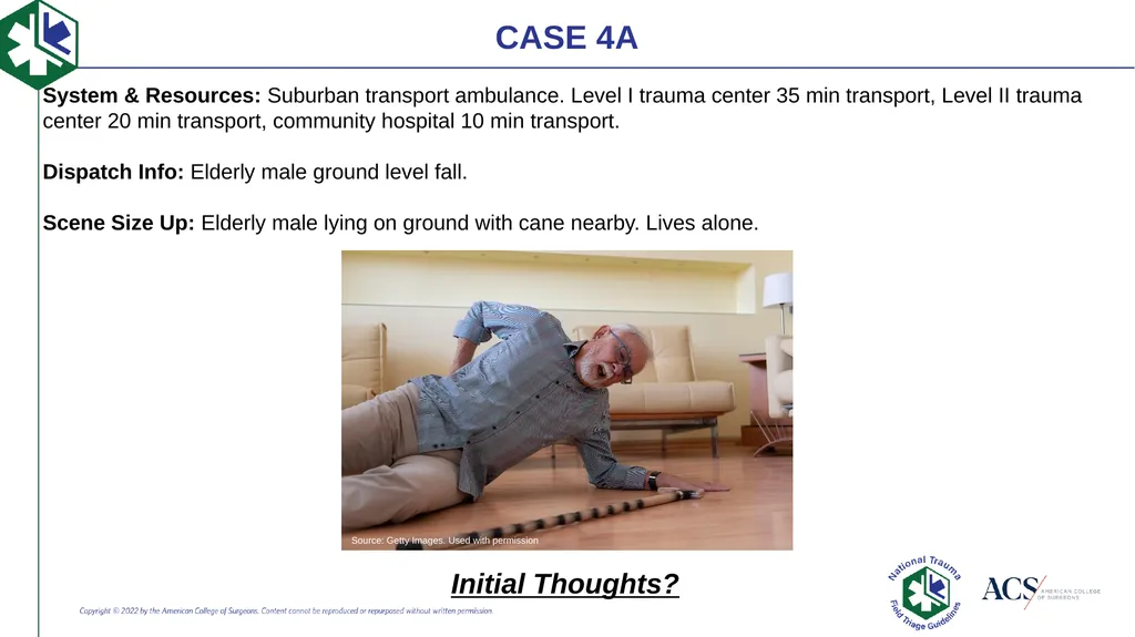 Case-Based Triage Scenarios Target Audience: New - slide 17 of 35
