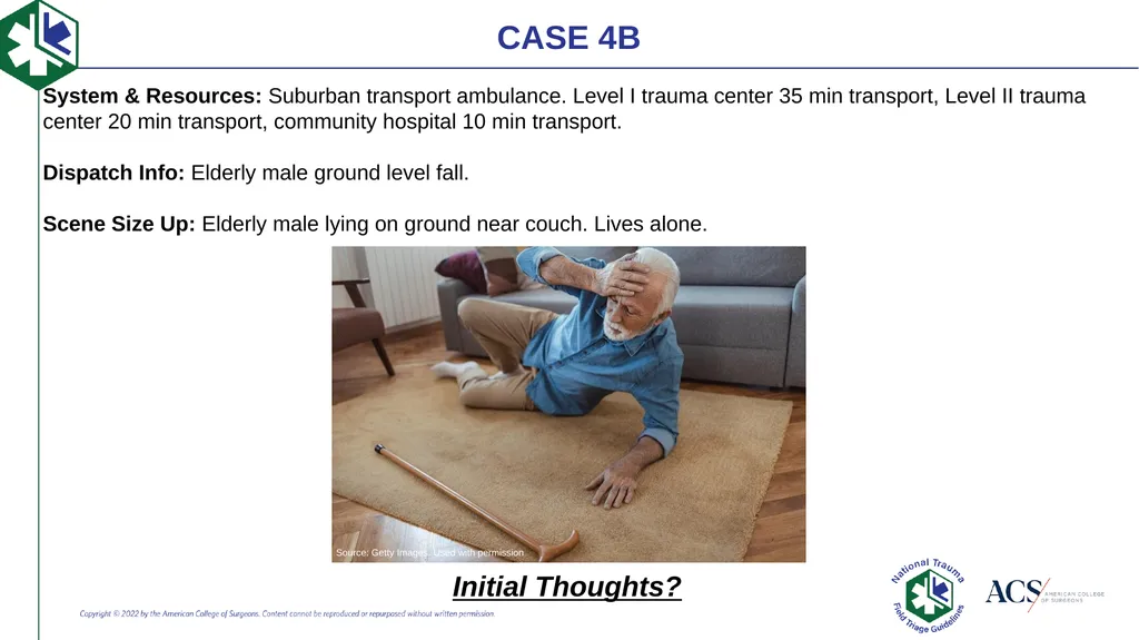 Case-Based Triage Scenarios Target Audience: New - slide 20 of 35
