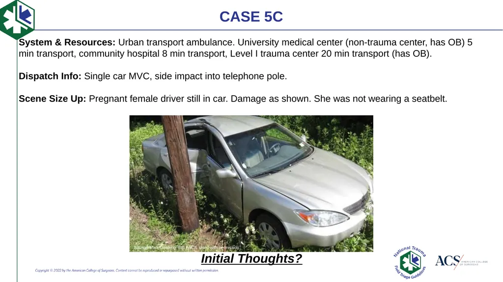 Case-Based Triage Scenarios Target Audience: New - slide 29 of 35