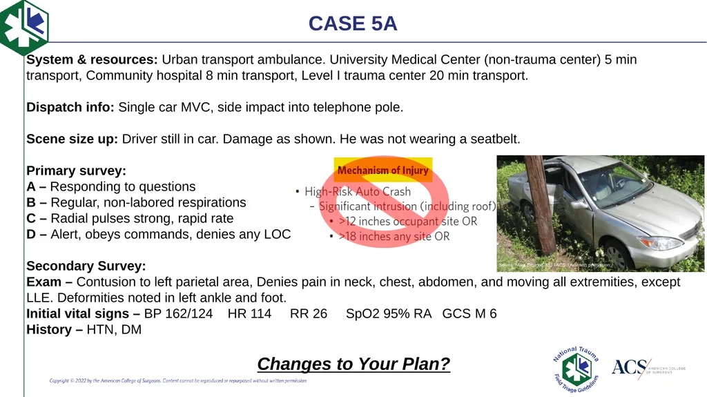 Case-Based Triage Scenarios Target Audience: New - slide 25 of 35