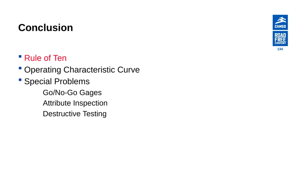 Global Procurement - Supplier Quality Introduction - slide 134 of 134