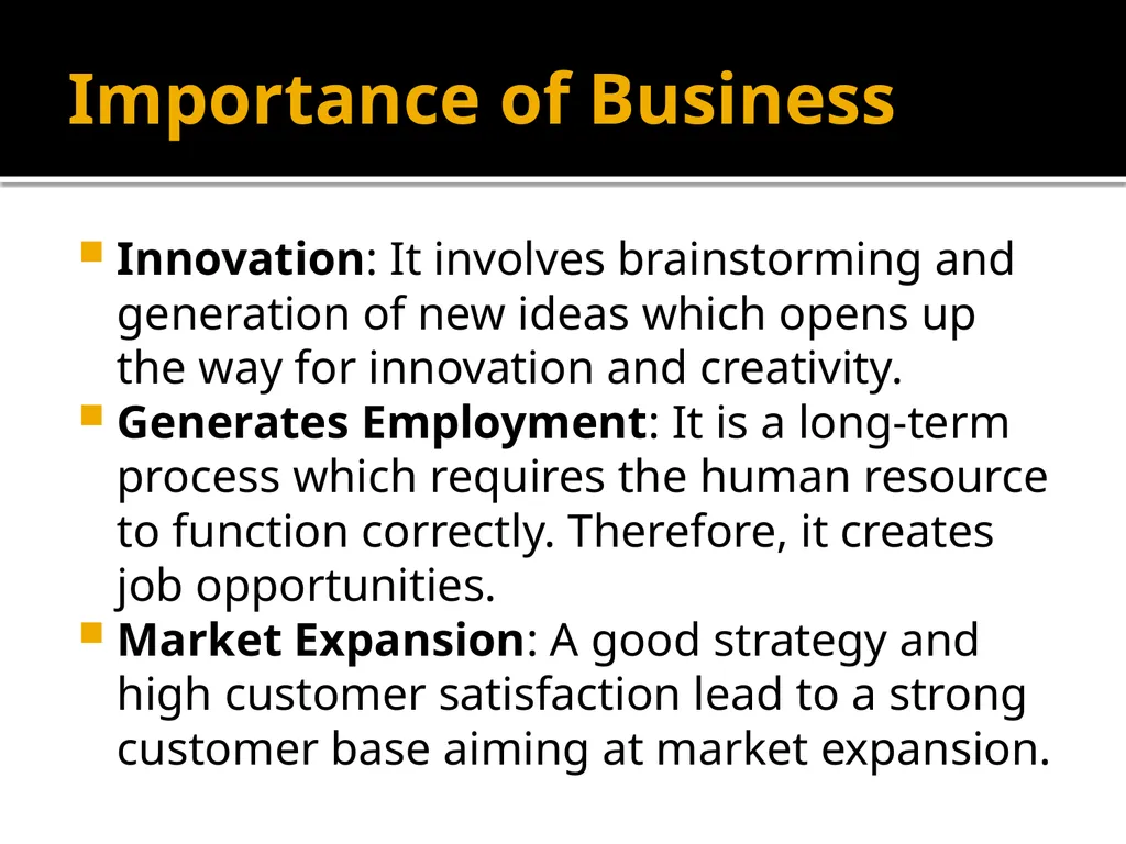 Business System Unit-1 Business Definition: - slide 16 of 31