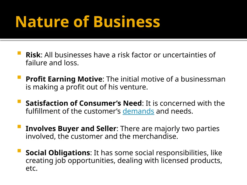 Business System Unit-1 Business Definition: - slide 6 of 31