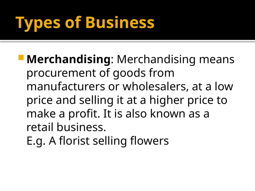 Business System Unit-1 Business Definition: - slide 10 of 31